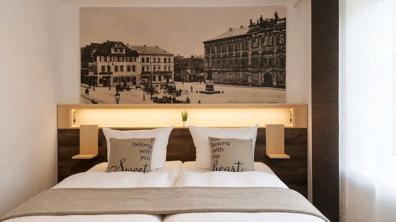 Bright double room at Gasthof Ritter St. Georg