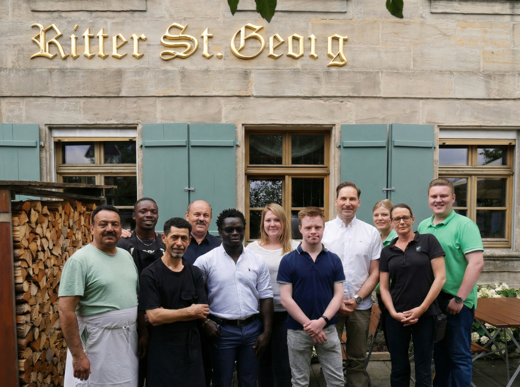 Geschichte Gasthof Ritter St. Georg - Traditionelle fränkische Gastlichkeit