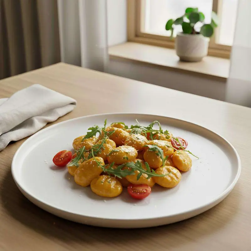 Gnocchi mit Kürbisragout