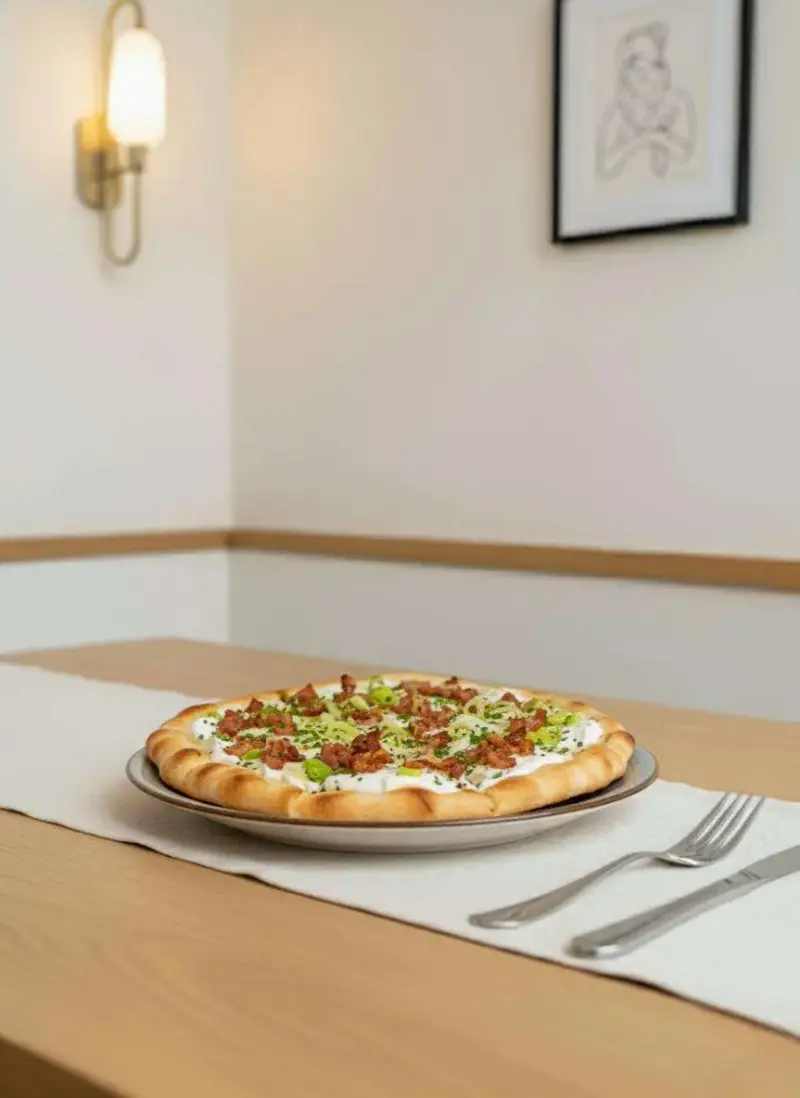 Flammkuchen Elsässer Art