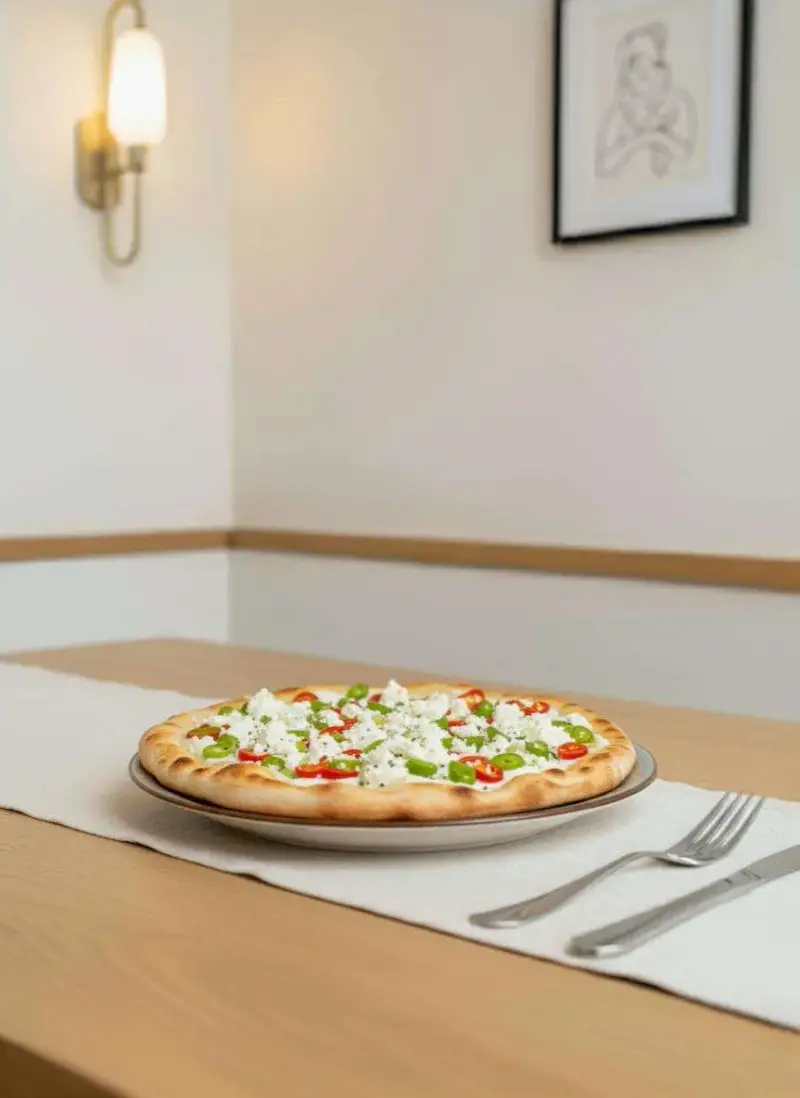 Flammkuchen Griechischer Art